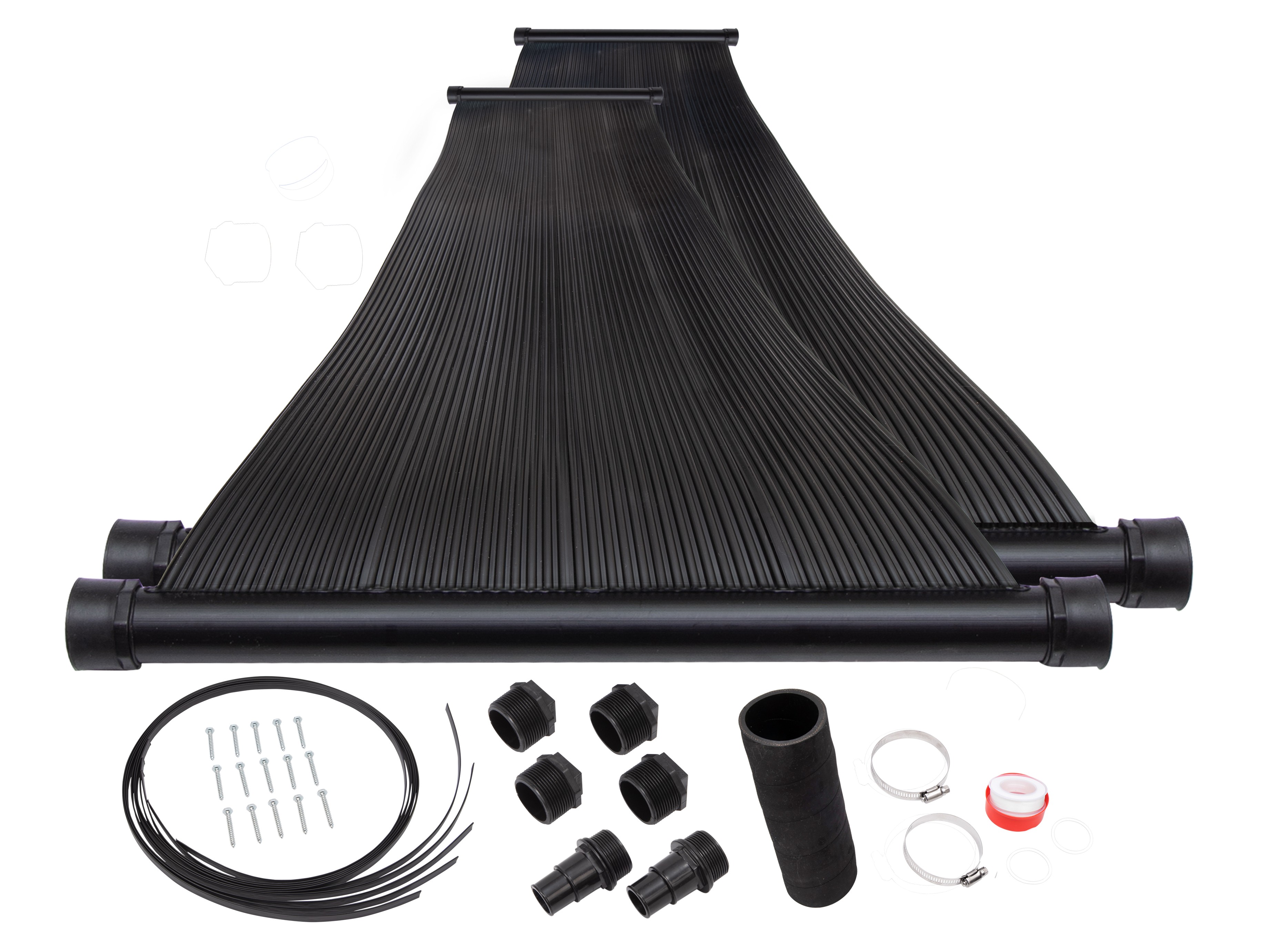 2-2'X10' SunQuest Solar Swimming Pool Heater with Roof/Rack Mounting Kit