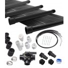 16-2X12' SunQuest Solar Swimming Pool Heater Complete System with Roof Kits