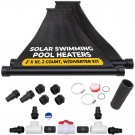 2-2'X10' SunQuest Solar Swimming Pool Heater with Diverter Valve Kit-Max-Flow