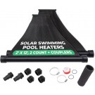 2-2'X12' SunQuest Solar Swimming Pool Heater with Couplers-Max-Flow